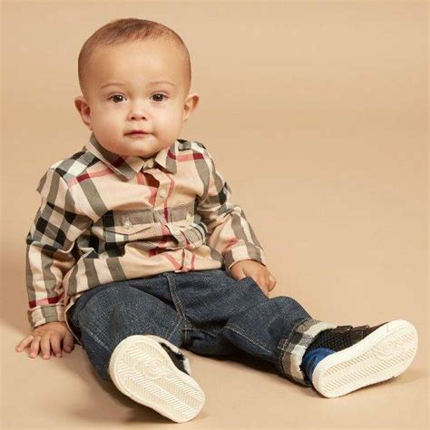 boys' burberry shirt|newborn baby boy burberry clothes.